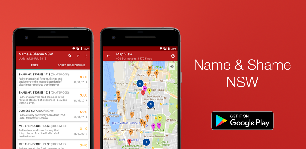 Name & Shame NSW Android