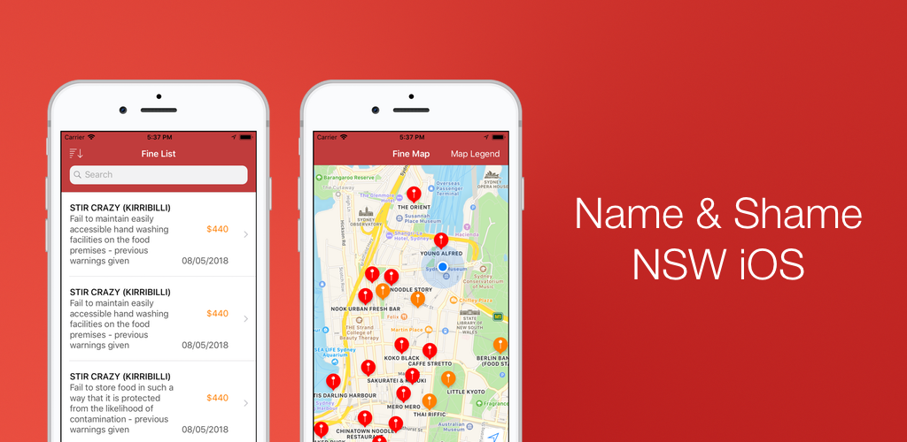 Name & Shame NSW Android iOS